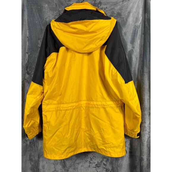 Woolrich Coat Men’s Work Jacket Rugged Outdoor Wear Yellow & Black Large - Picture 13 of 14